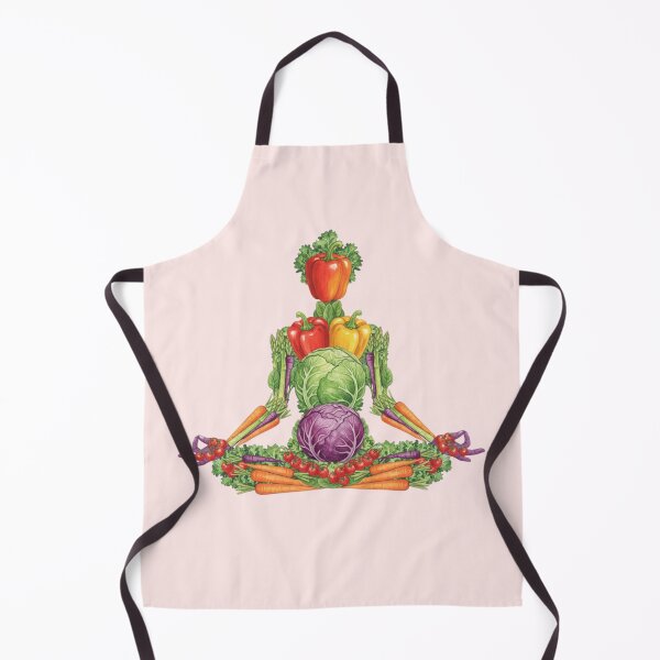 Item preview, Vegetable Meditation Pose Botanical Illustration designed and sold by Teenidesign .