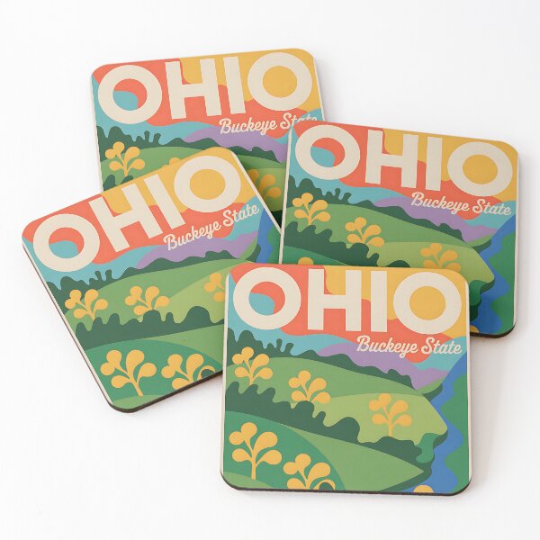 Item preview, Ohio - Travel Poster - USA designed and sold by PrintableTravel.