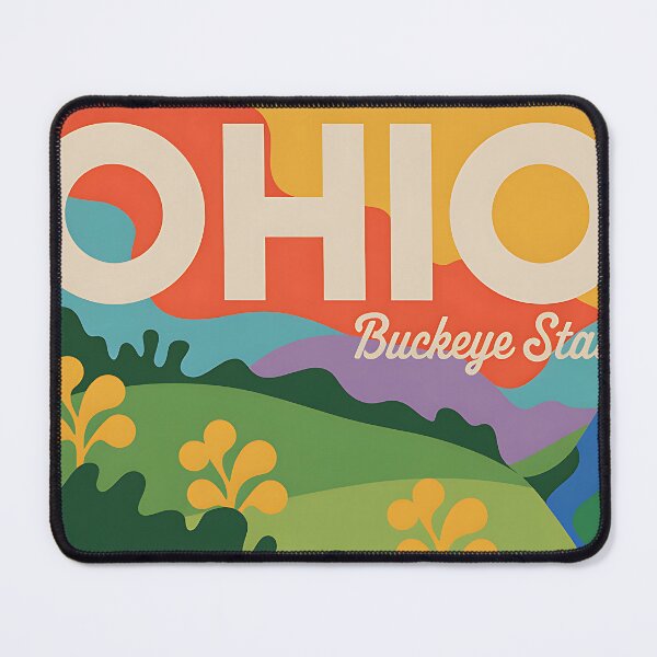 Item preview, Ohio - Travel Poster - USA designed and sold by PrintableTravel.