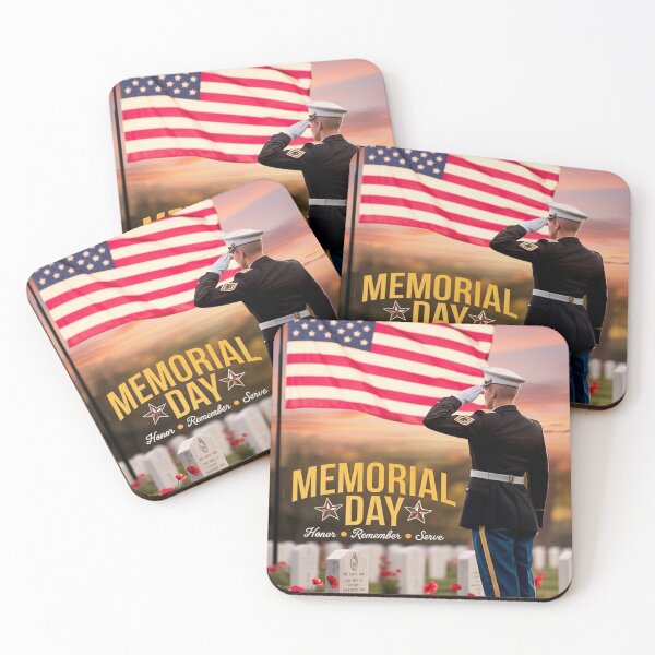 Item preview, MEMORIAL DAY - Americans honor the brave Men and Women designed and sold by DBM Photo Art 1.