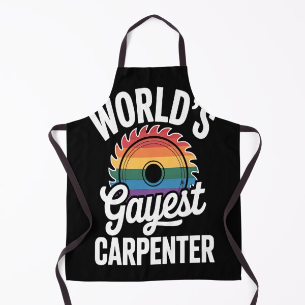 Item preview, Gay Carpenter LGBT Pride Woodworking designed and sold by gandebro.