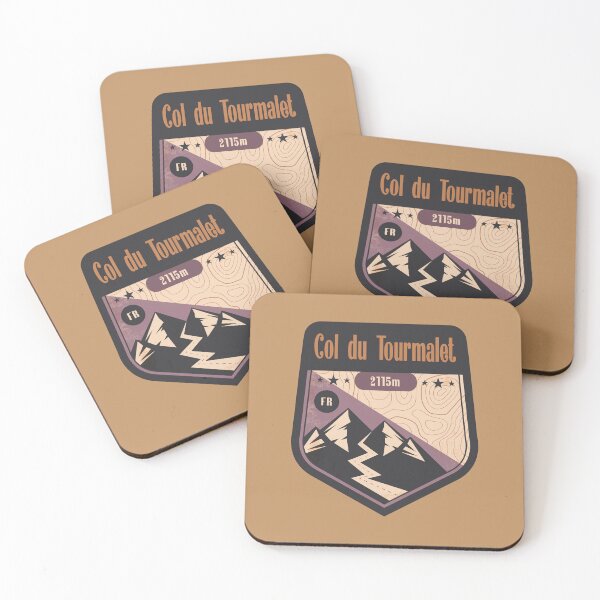 Item preview, Col du Tourmalet Alpine Road Badge designed and sold by CynthiaGraphics.