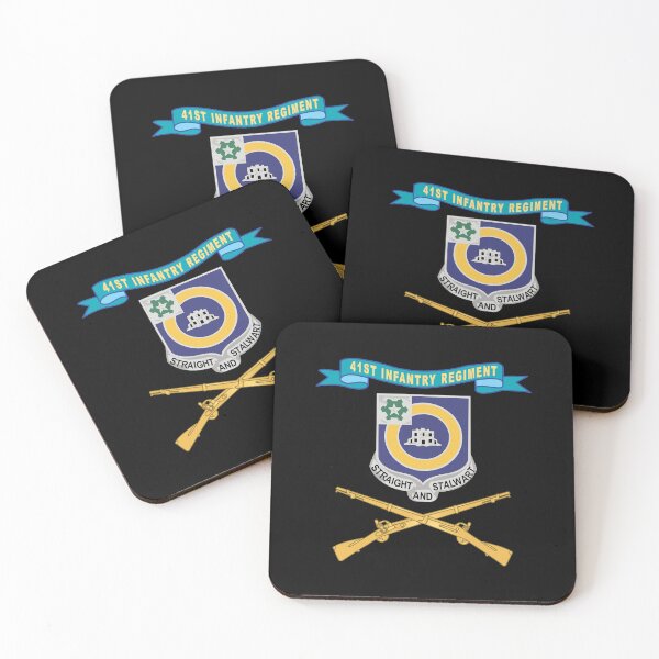 Item preview, Army - 41st Infantry Regiment w Ribbon - Br X 300 designed and sold by Military Insignia Products.