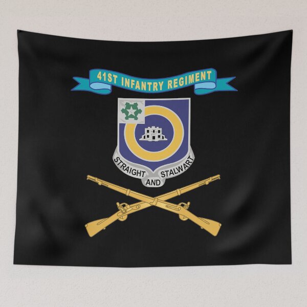 Item preview, Army - 41st Infantry Regiment w Ribbon - Br X 300 designed and sold by Military Insignia Products.