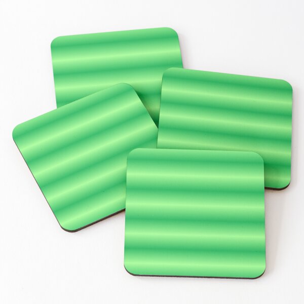 Item preview, Green Horizontal Stripe Pattern – Modern Gradient Design designed and sold by katerin17.