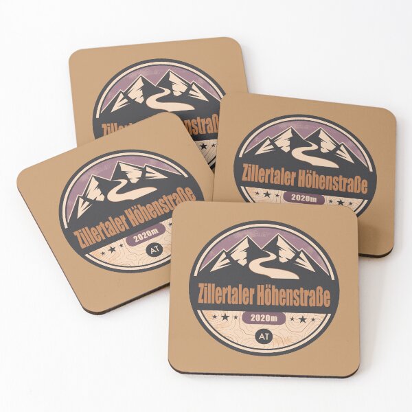 Item preview, Zillertaler Höhenstraße Alpine Road Badge designed and sold by CynthiaGraphics.