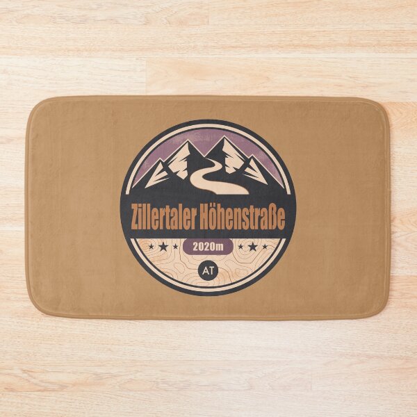 Item preview, Zillertaler Höhenstraße Alpine Road Badge designed and sold by CynthiaGraphics.