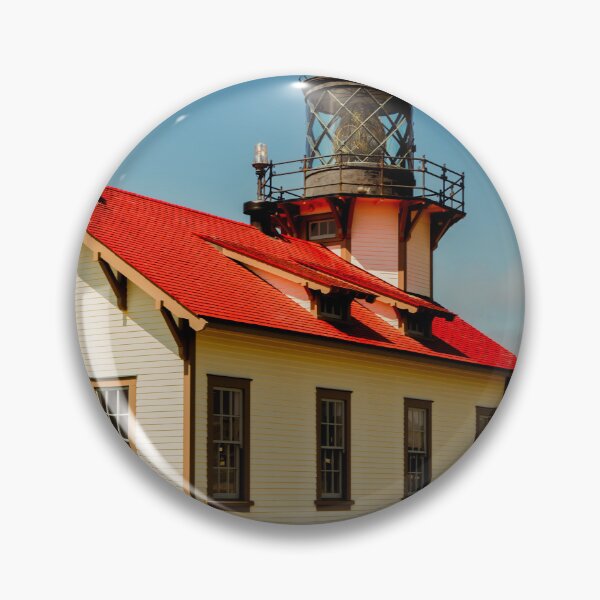 Item preview, Historic Cabrillo Light Station with Red Roof designed and sold by Gerard Fornarotto.