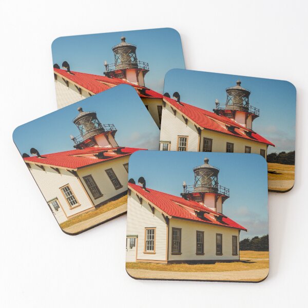 Item preview, Historic Cabrillo Light Station with Red Roof designed and sold by Gerard Fornarotto.
