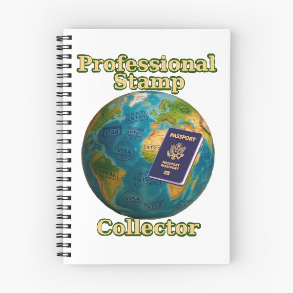 Item preview, Professional Stamp Collector designed and sold by Global Nomad.