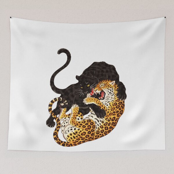 Item preview, Panther Leopard Jungle Fury Big Cat designed and sold by margamPagenberg.