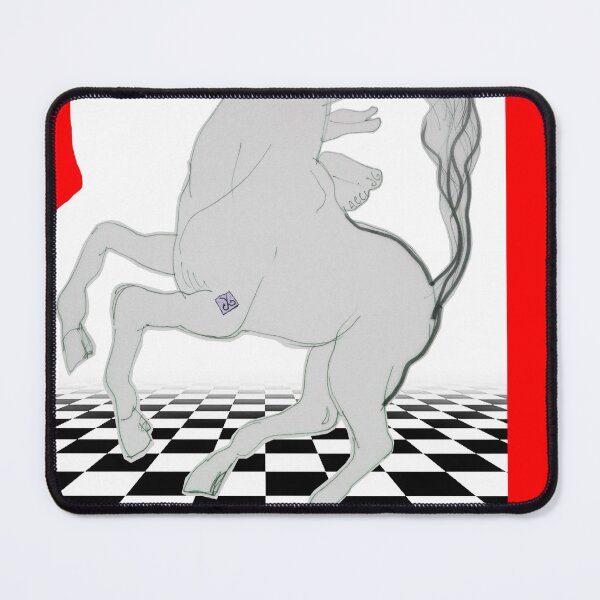 Item preview, Year Of The Horse - Horse Dancing on Chess Board (drawing by ACCI)  designed and sold by VanyssaGraphics.