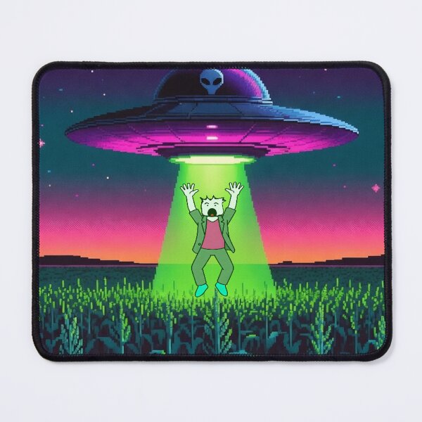 Item preview, Vaporwave Alien Abduction featuring my OC designed and sold by SamiVaporStudio.