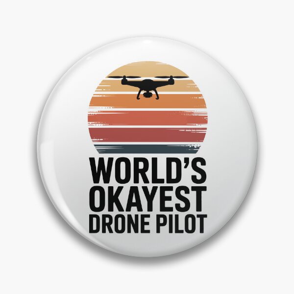 Item preview, World's Okayest Drone Pilot designed and sold by jkrphoto.