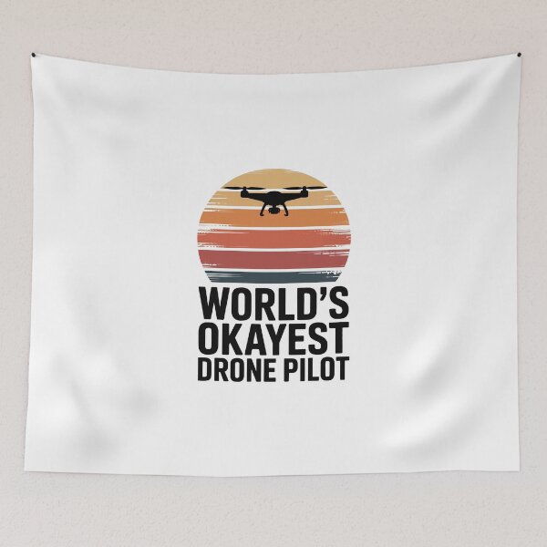 Item preview, World's Okayest Drone Pilot designed and sold by jkrphoto.