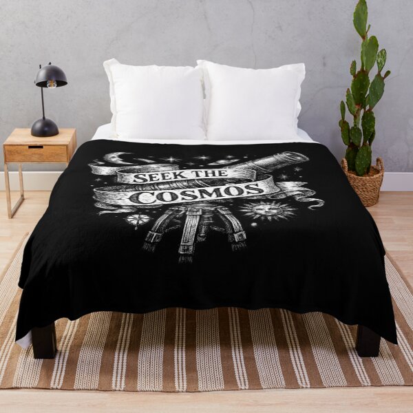 Item preview, Seek the Cosmos - Vintage Telescope Banner Illustration designed and sold by MKreative Studio.
