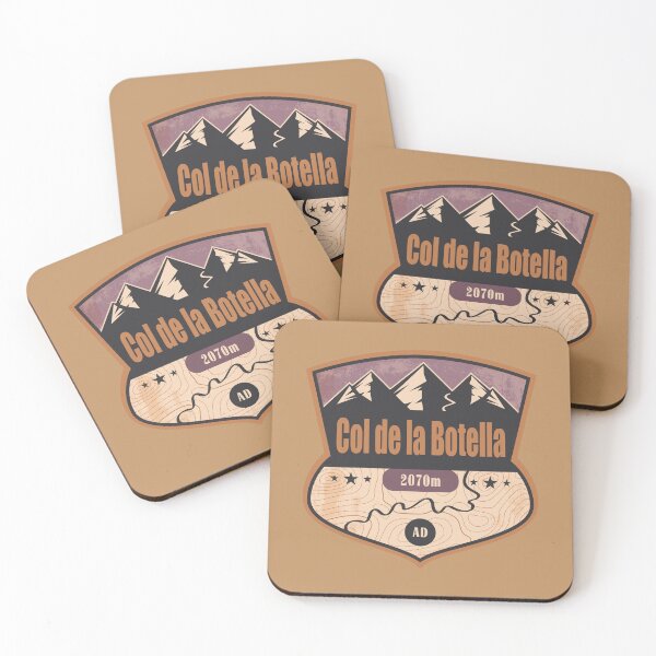 Item preview, Col de la Botella Alpine Road Badge designed and sold by CynthiaGraphics.