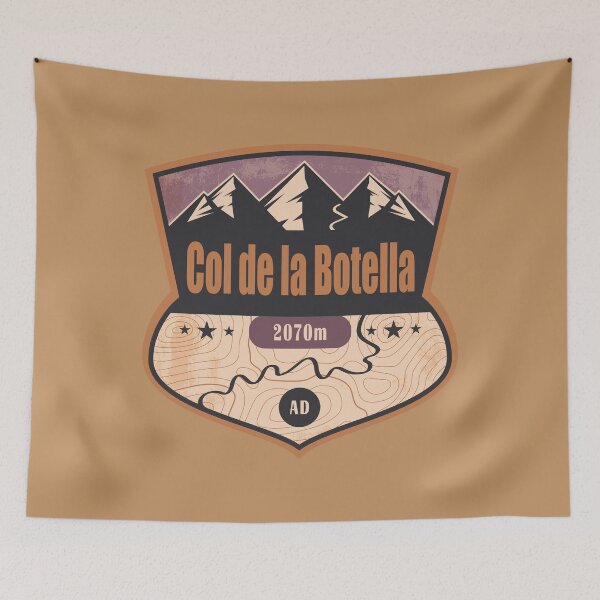 Item preview, Insignia Carretera Alpina Col de la Botella designed and sold by CynthiaGraphics.