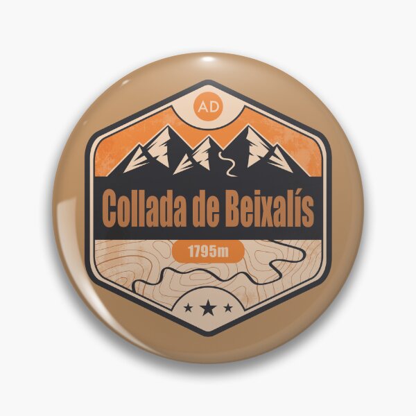 Item preview, Collada de Beixalís Alpine Road Badge designed and sold by CynthiaGraphics.