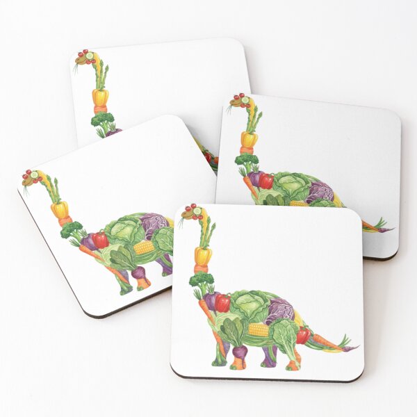 Item preview, Vegetable Dinosaur Botanical Animal Illustration designed and sold by Teenidesign .