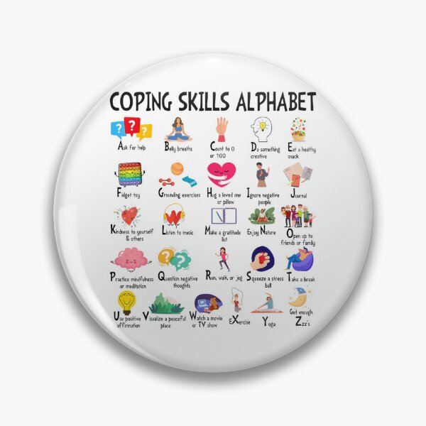 Item preview, Coping Skills Alphabet designed and sold by mlodiljoni.