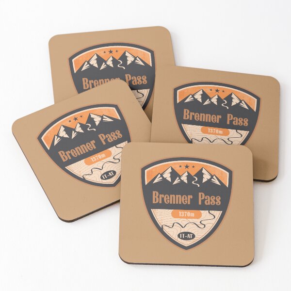 Item preview, Brenner Pass Alpine Road Badge designed and sold by CynthiaGraphics.