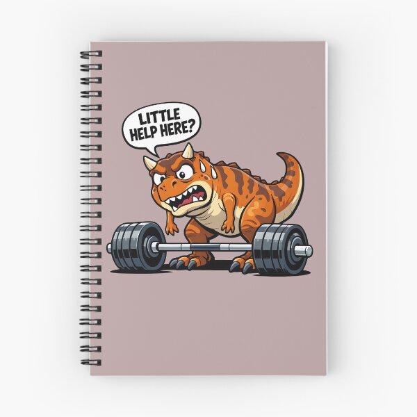 Item preview, Carnotaurus Dinosaur Gym Deadlift designed and sold by Hepic.