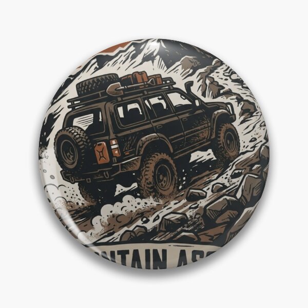 Item preview, Off Road Adventure 4x4 Mountain Explorer Car T-Shirt designed and sold by Stickersdevelop.