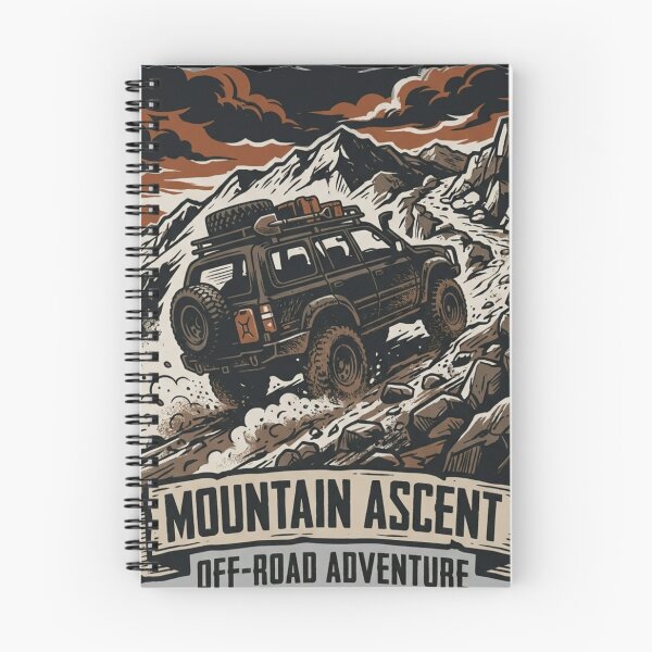 Item preview, Off Road Adventure 4x4 Mountain Explorer Car T-Shirt designed and sold by Stickersdevelop.