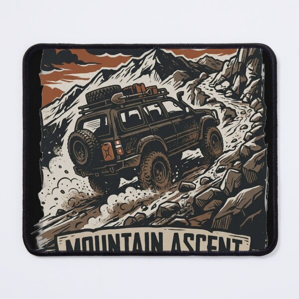Item preview, Off Road Adventure 4x4 Mountain Explorer Car T-Shirt designed and sold by Stickersdevelop.