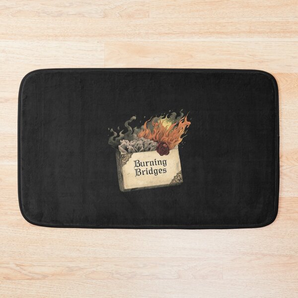 Item preview, Burning Bridges Matchbox Fire | Dark Academia Introvert designed and sold by VENOHA.