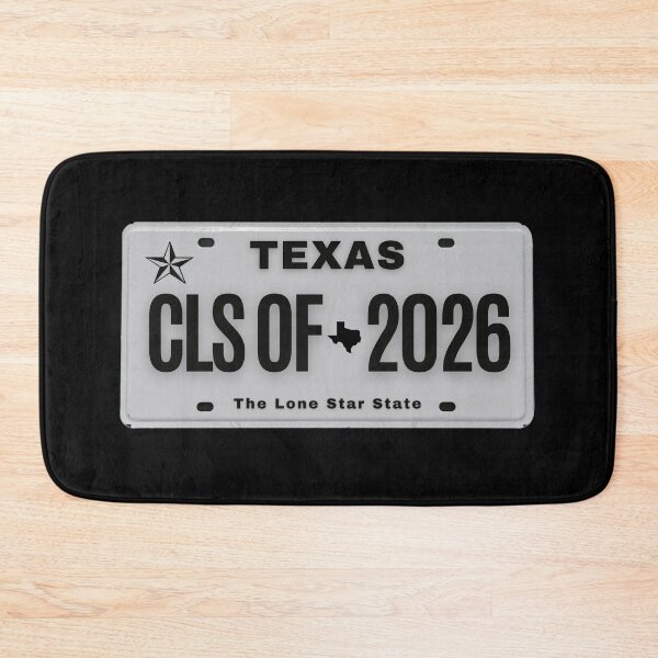 Item preview, Texas Class of 2026 License Plate Style – Lone Star State Graduation Senior 2026 Texas Pride designed and sold by GFamilyC.