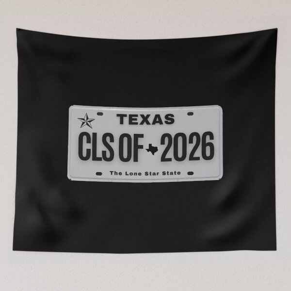Item preview, Texas Class of 2026 License Plate Style – Lone Star State Graduation Senior 2026 Texas Pride designed and sold by GFamilyC.