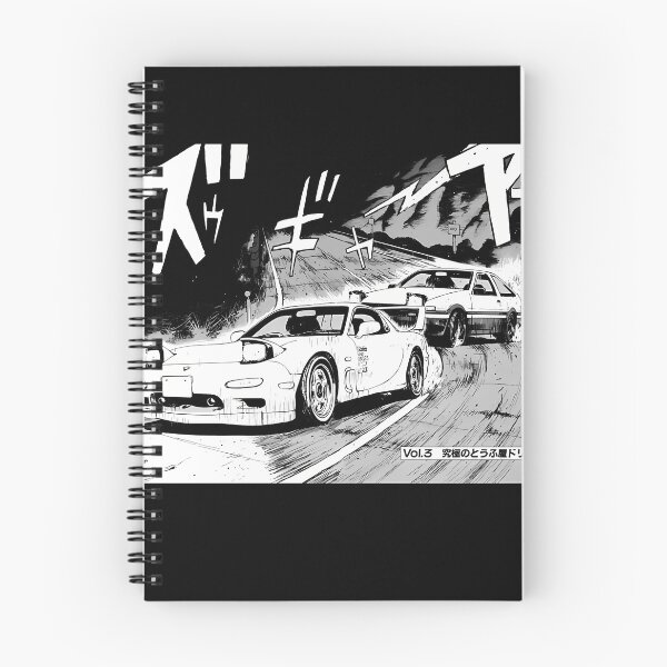 Item preview,  Initial D Manga Running In The 90'S Ae86 Vs Rx7 Initial D Manga Running In The 90'S Ae86 Vs Rx7 designed and sold by Mahdibouaiti.