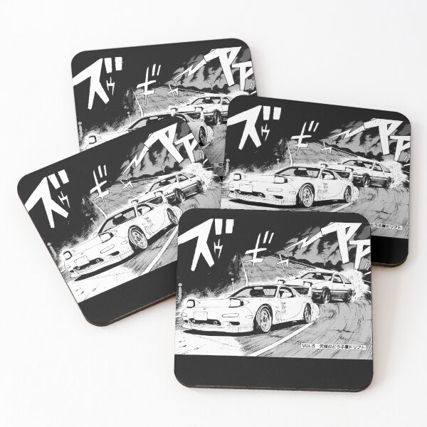 Item preview,  Initial D Manga Running In The 90'S Ae86 Vs Rx7 Initial D Manga Running In The 90'S Ae86 Vs Rx7 designed and sold by Mahdibouaiti.