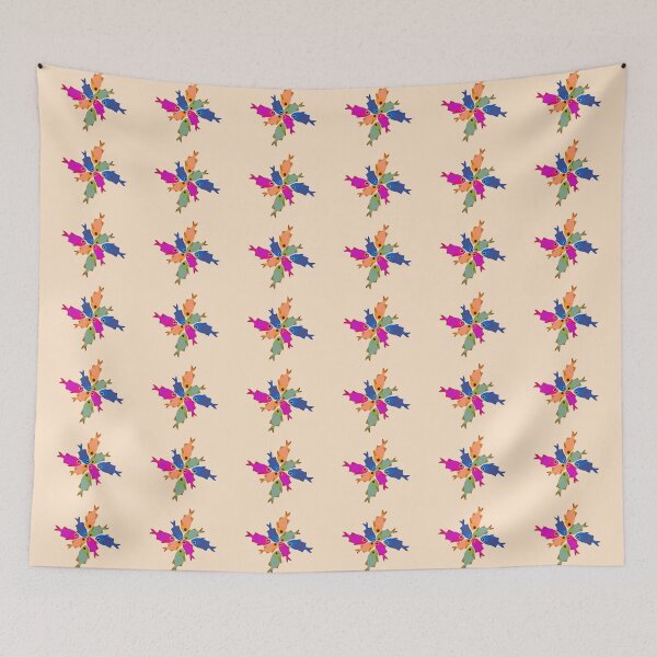 Item preview, Tropical fish neon vibrant modern design designed and sold by Danyveth.