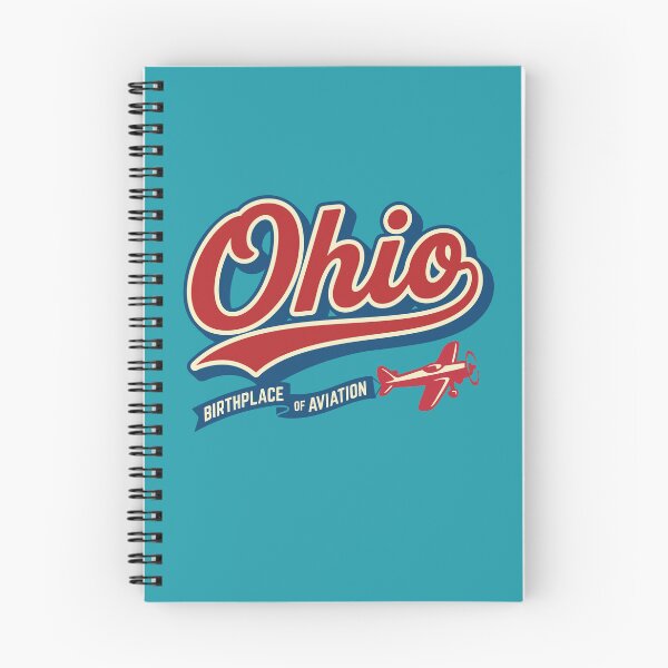 Item preview, Ohio "Birthplace of Aviation" Retro Slogan Tee designed and sold by Cozy-Old-Pub.