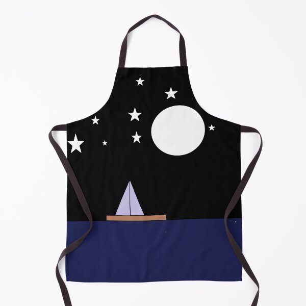 Item preview, Sailing on a dark starry night designed and sold by Becca's Arts and Merchandise.