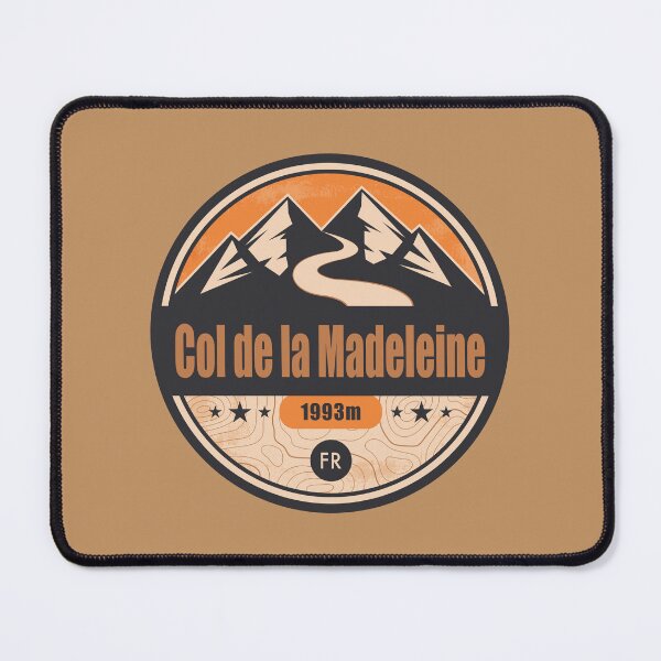Item preview, Col de la Madeleine Alpine Road Badge designed and sold by CynthiaGraphics.
