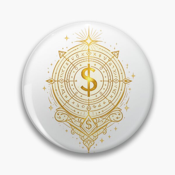Item preview, Golden Prosperity Sigil designed and sold by BlondeBalance.