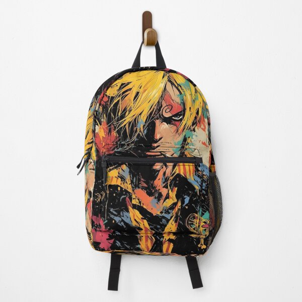 Item preview, Blonde Anime Rebel – Neon Paint Splash Street Art Anime Style Portrait designed and sold by Dyan4.