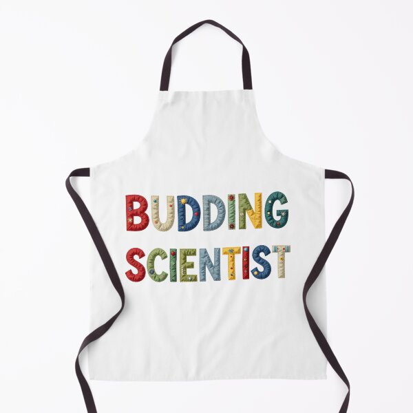 Item preview, BUDDING SCIENTIST - IN FAUX COLORFUL LETTERING designed and sold by AlexOBrienArt.