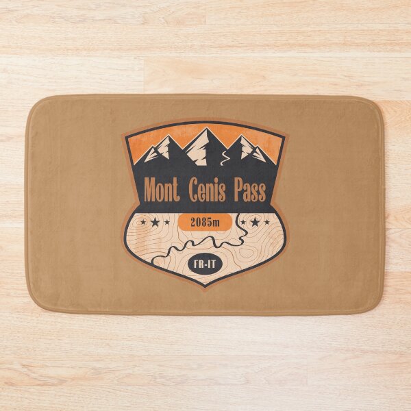 Artikelvorschau, Mont Cenis Pass Alpine Road Badge entworfen und verkauft von CynthiaGraphics.