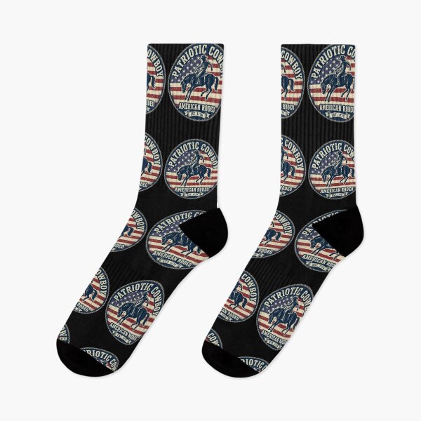 Item preview, Vintage American Rodeo Cowboy - Distressed Patriotic Grit & Glory designed and sold by Wear Sculpt.
