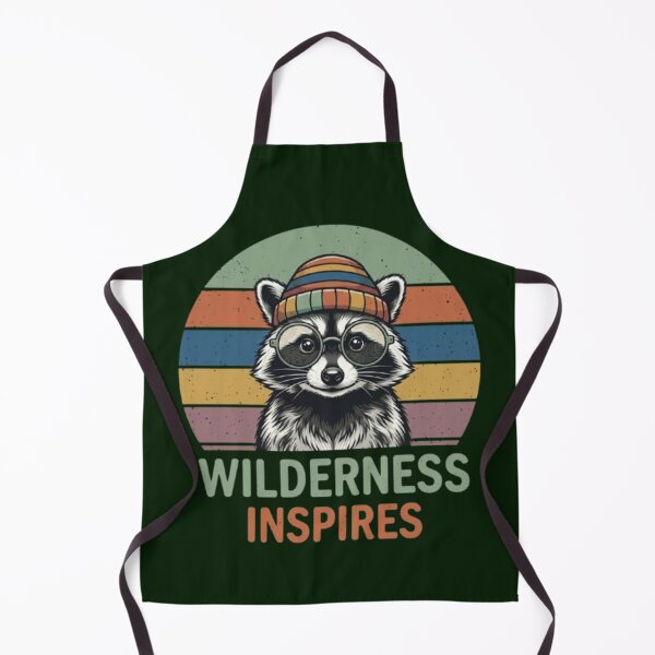 Item preview, Wilderness Inspires – Whimsical Raccoon Emblem designed and sold by Dogandesighn.