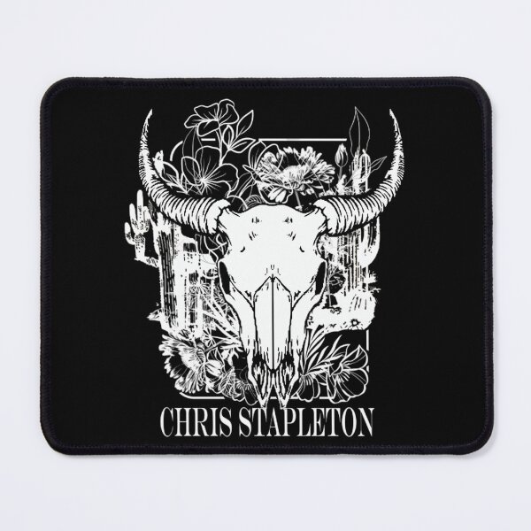Item preview, Chris Stapleton singer logo designed and sold by RedBubbleKM22.