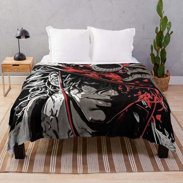Item preview, Flame Hat Pirate – Dark Anime Style Red Shadow Warrior Portrait designed and sold by Dyan4.