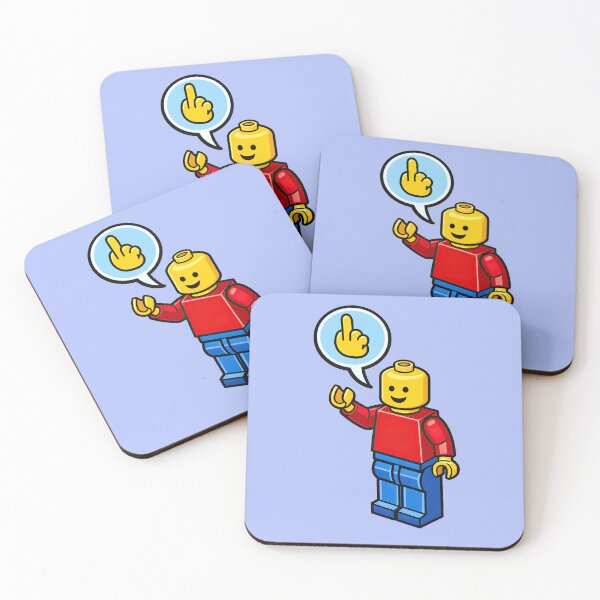Item preview, Funny Brick Figure Meme – Zero Fucks Given designed and sold by obstinator.