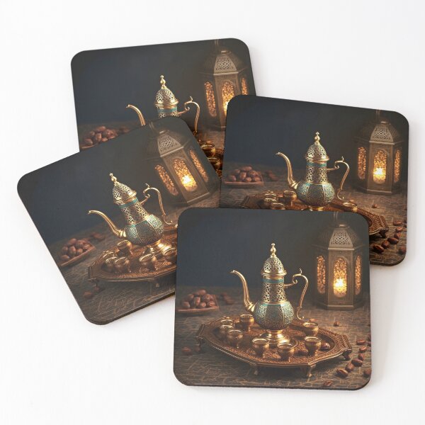 Item preview, Arabic Dallah Coffee Pot Wall Art Print — Saudi Arabian  Culture Poster, Traditional Coffee Ceremony Decor, Arab Gift designed and sold by GoldenVerseArt.