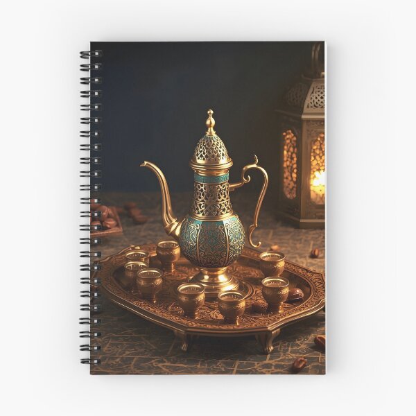 Item preview, Arabic Dallah Coffee Pot Wall Art Print — Saudi Arabian  Culture Poster, Traditional Coffee Ceremony Decor, Arab Gift designed and sold by GoldenVerseArt.